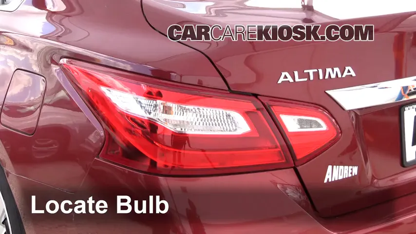 2017 Nissan Altima SL 2.5L 4 Cyl. Lights Brake Light (replace bulb)